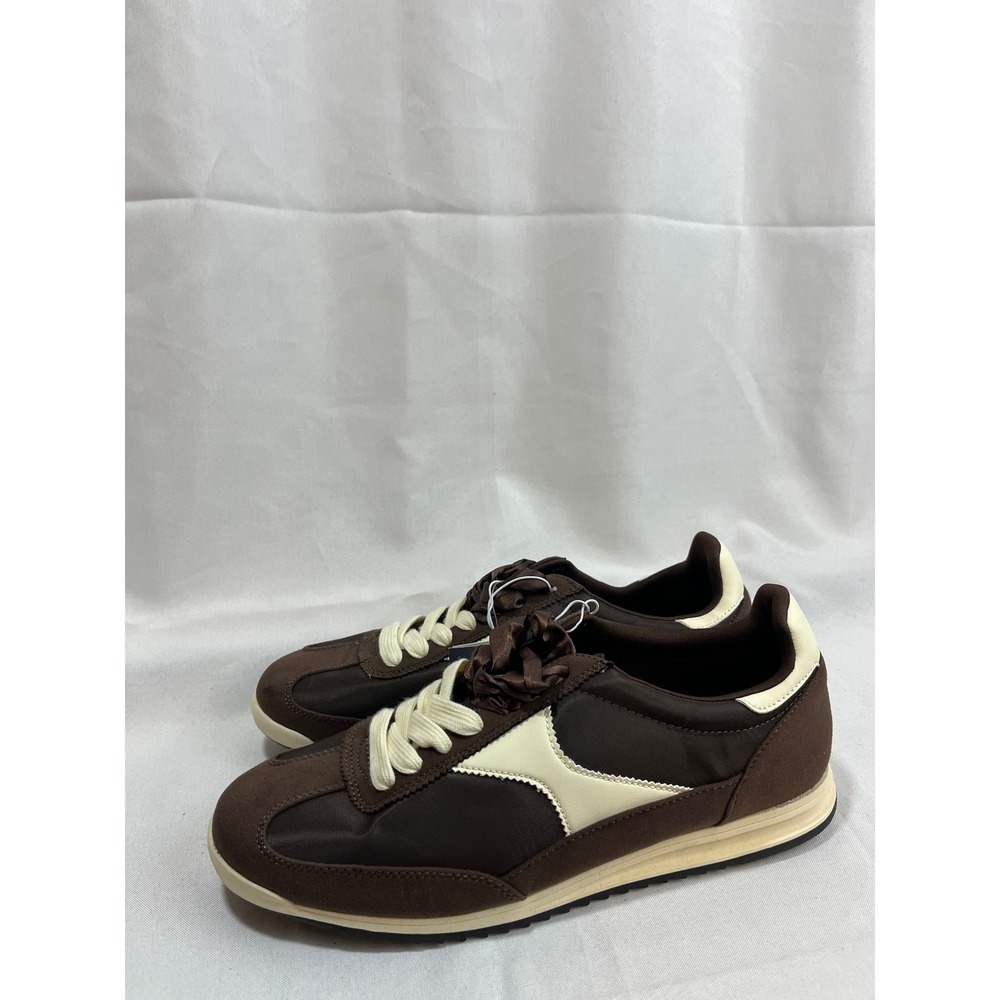 Universal Thread Brown and Cream Women's Sneakers size 11